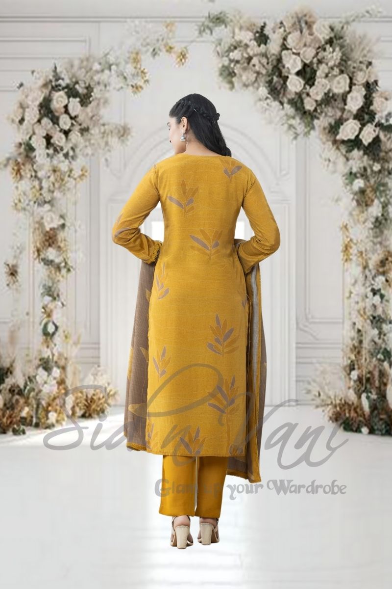 Muslin Cotton Ombre Suit Set