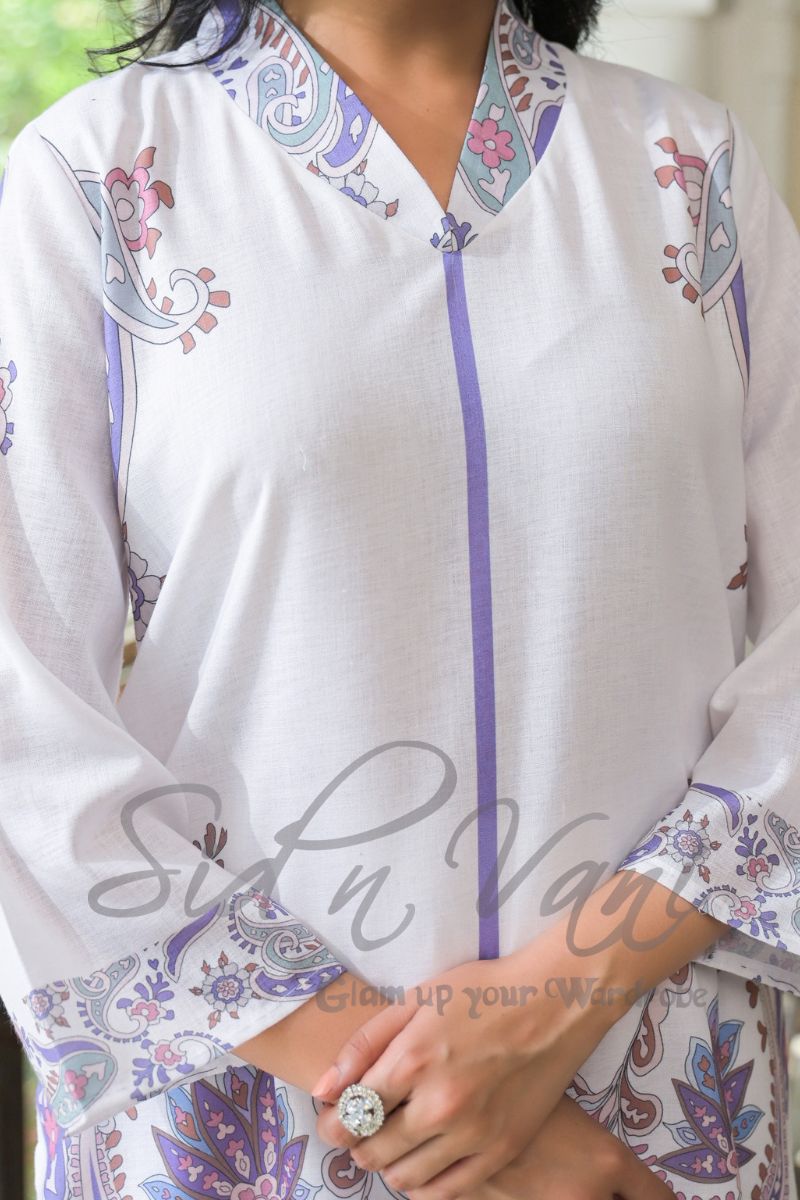 Linen Ambi Floral Corset Top