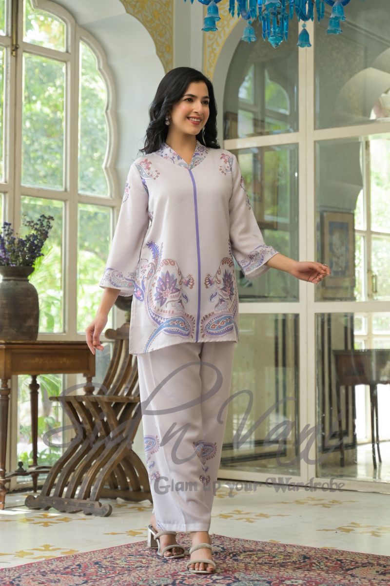 Linen Ambi Floral Corset Top