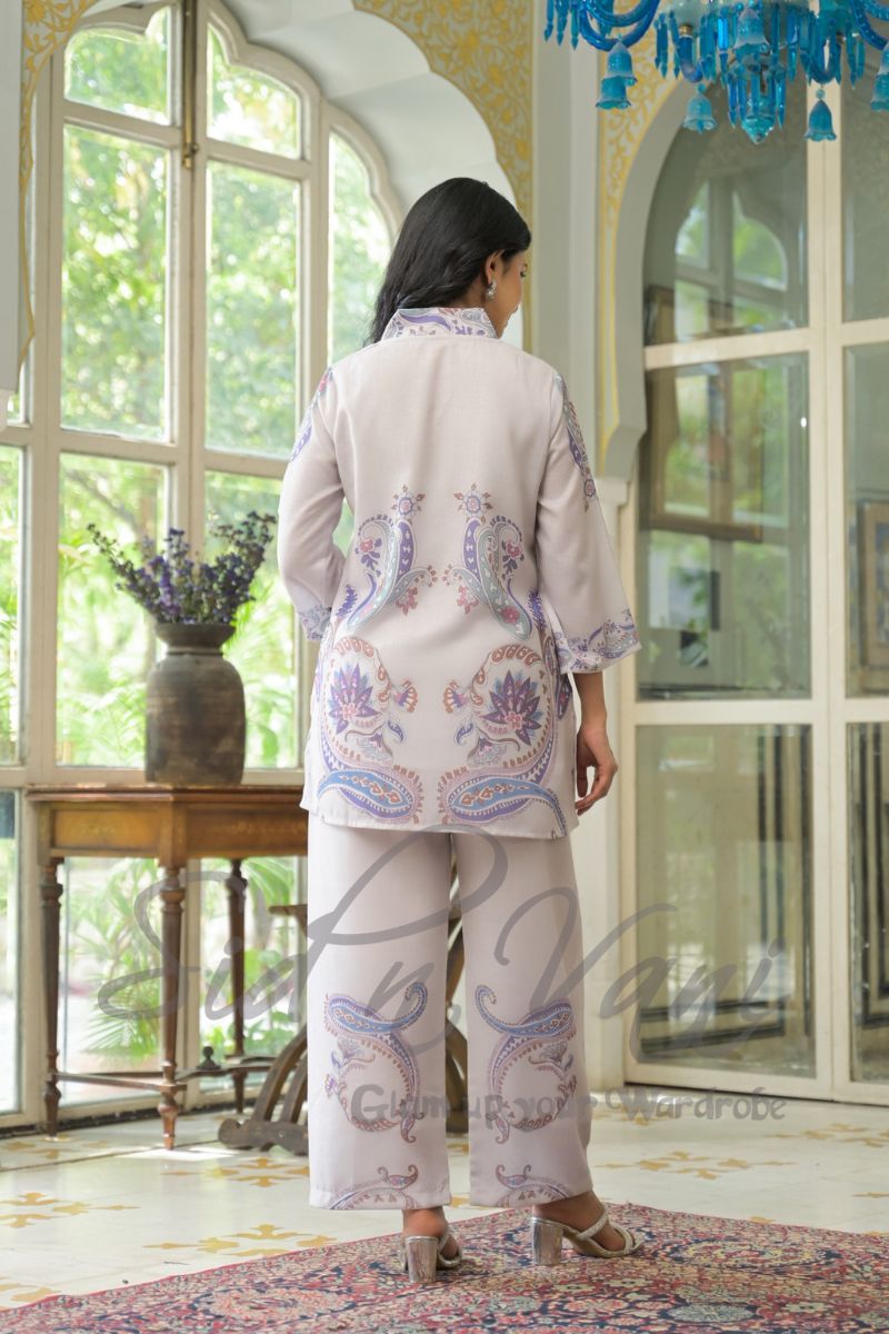 Linen Ambi Floral Corset Top
