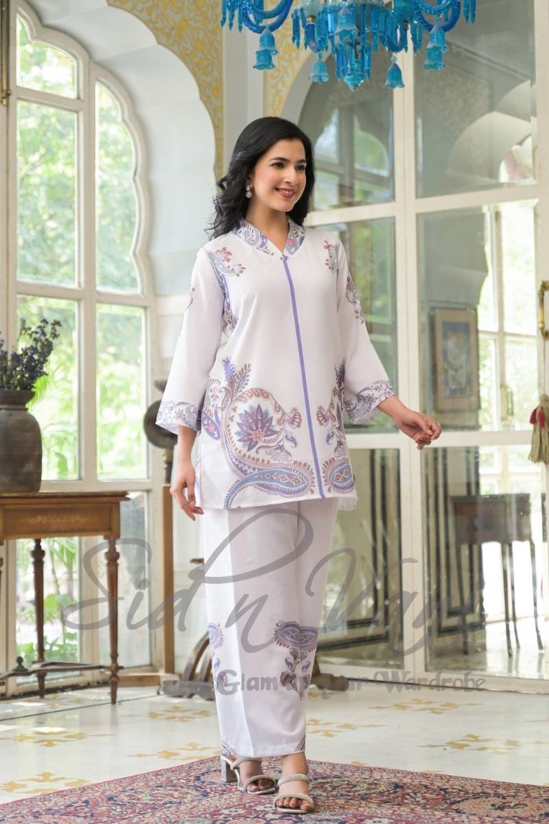 Linen Ambi Floral Corset Top